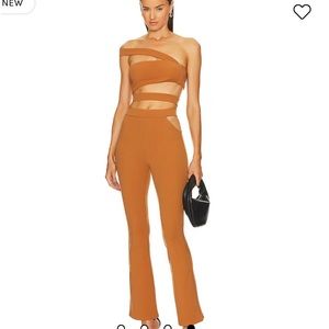 x REVOLVE Tory Pant in Caramel Brown
Michael Costello. Size Small. Worn once.